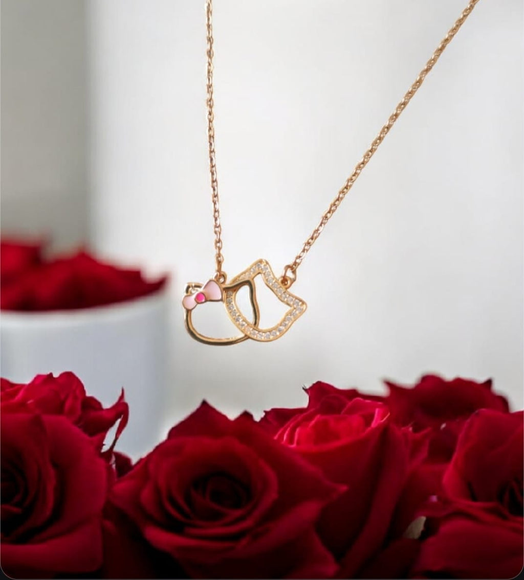 Hello Kitty Cute Pendent Chain Anti-Tarnish