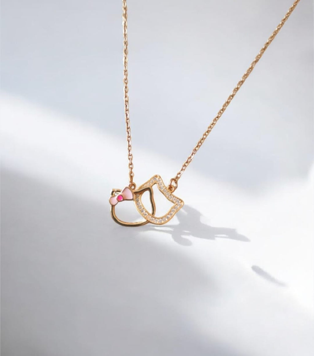 Hello Kitty Cute Pendent Chain Anti-Tarnish