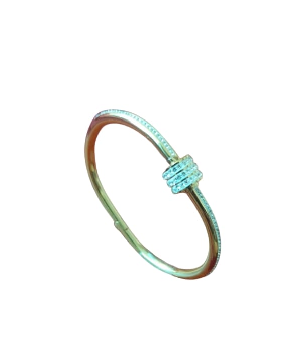 Love Wheel Bracelet & Bangle|Anti-Tarnish with sparkling crystals