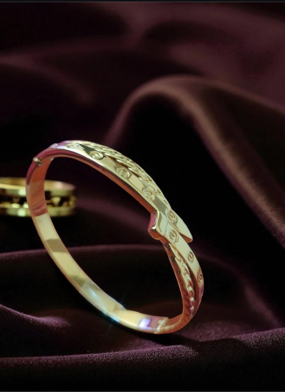 Elegant Stainless Steel Cartier Kada|Bracelet, Daily|Party Wear