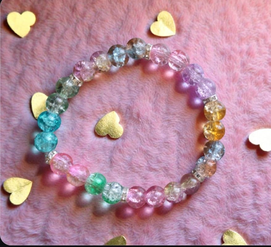 Multicolor Candy Aesthetic Beaded Bracelet